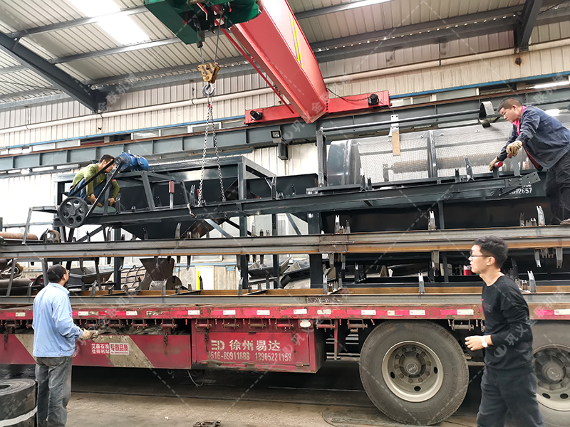 大型機制砂設備生產線發住陜西漢中